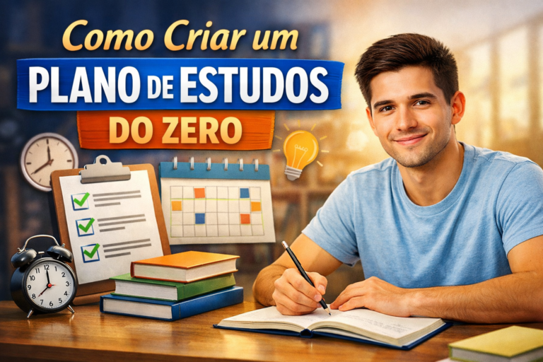 Como criar um plano de estudos do zero para quem nunca estudou antes